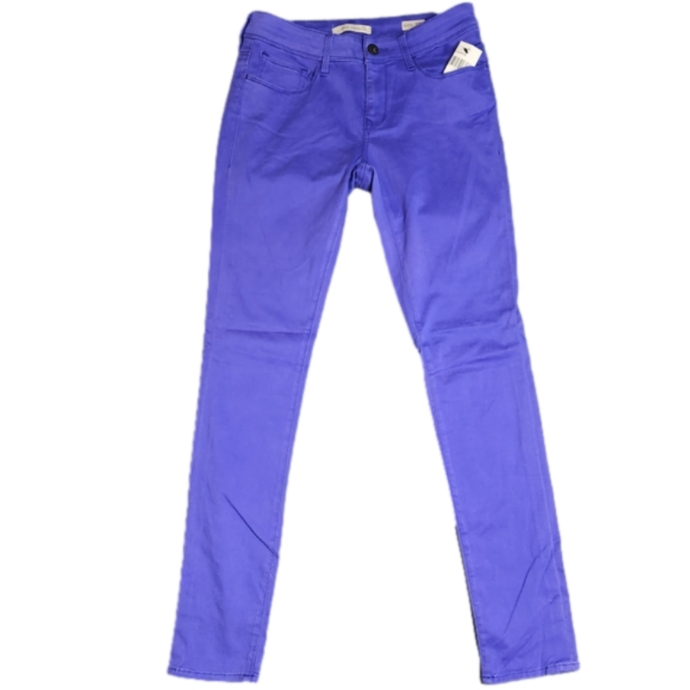 Mavi Jeans NWT Purple Alexa Mid Rise Skinny Size 27